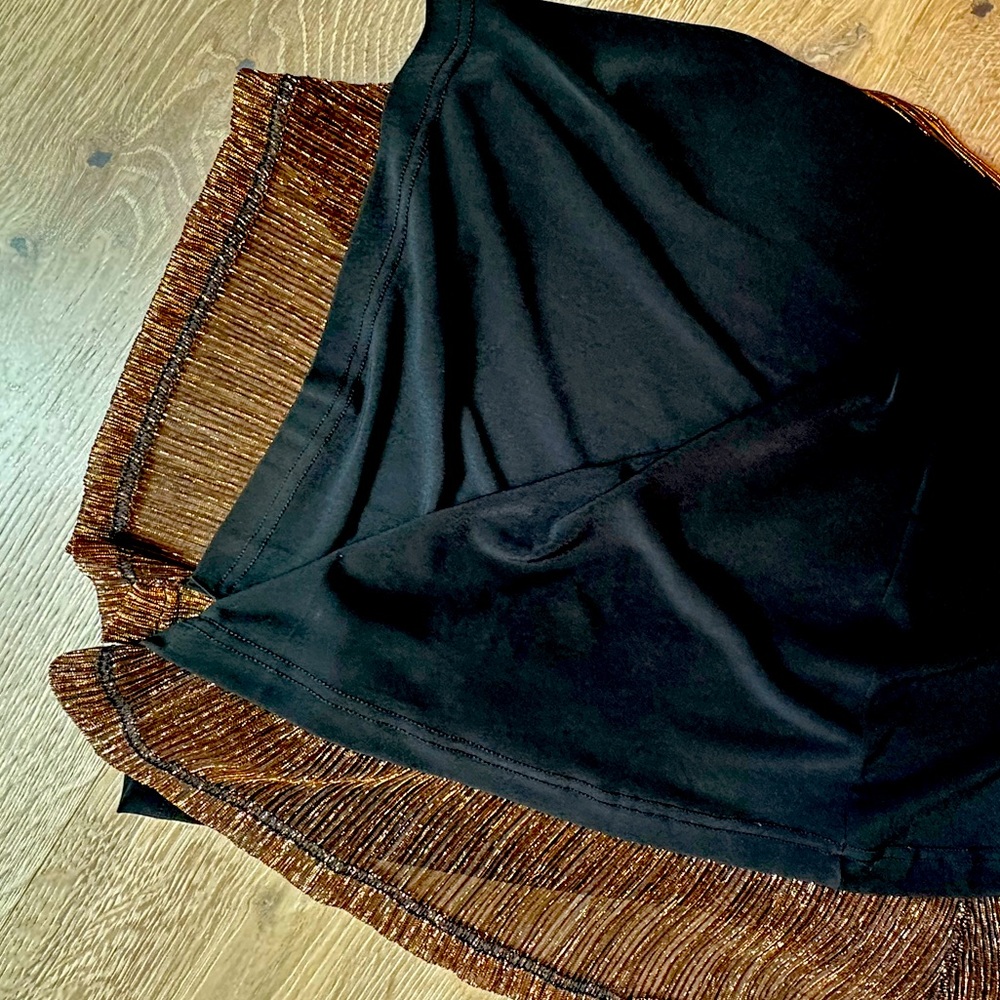 NWOT Nookie Alchemy skirt Rust High-Slits - Picture 9 of 12